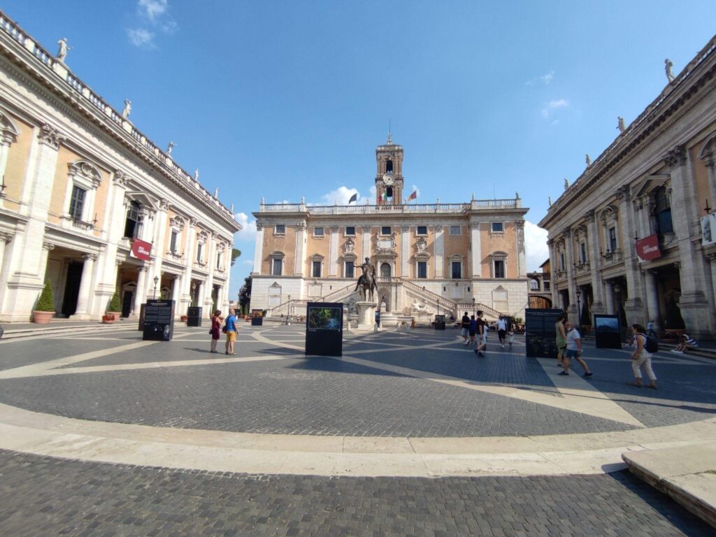 El Campidoglio, una de las plazas más importantes de Roma