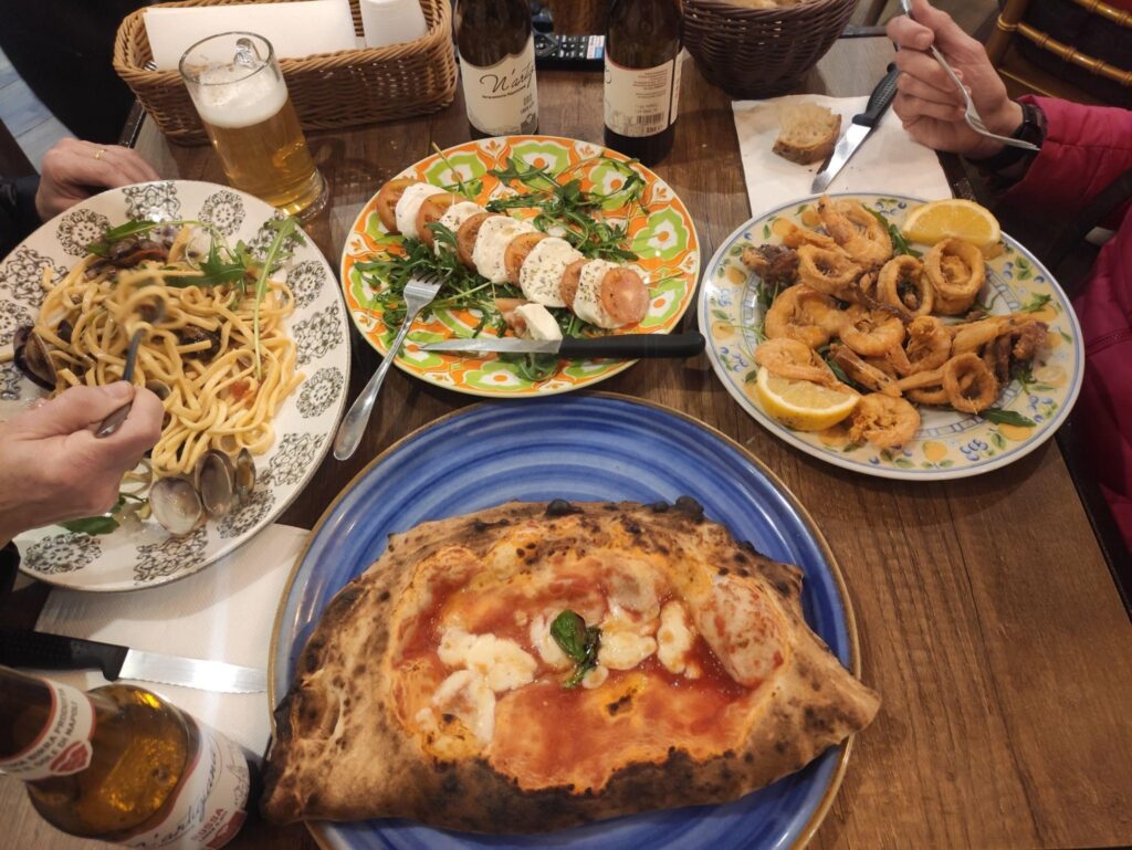 La exquisita comida napolitana