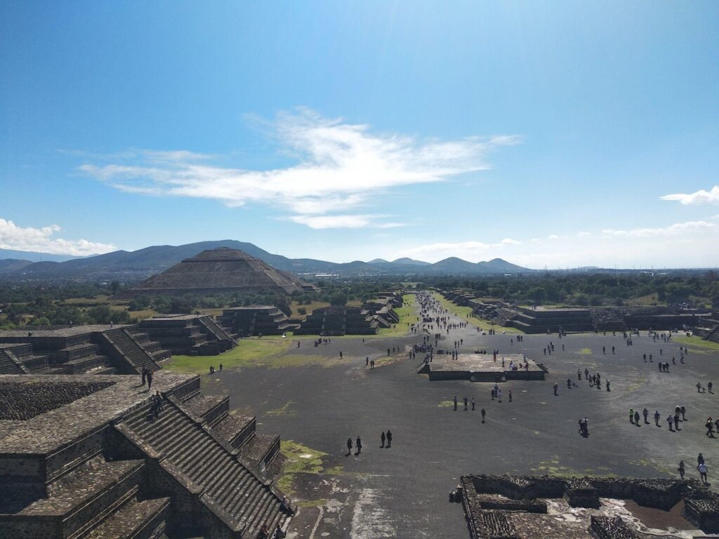 Las pirámides de Teotihuacán