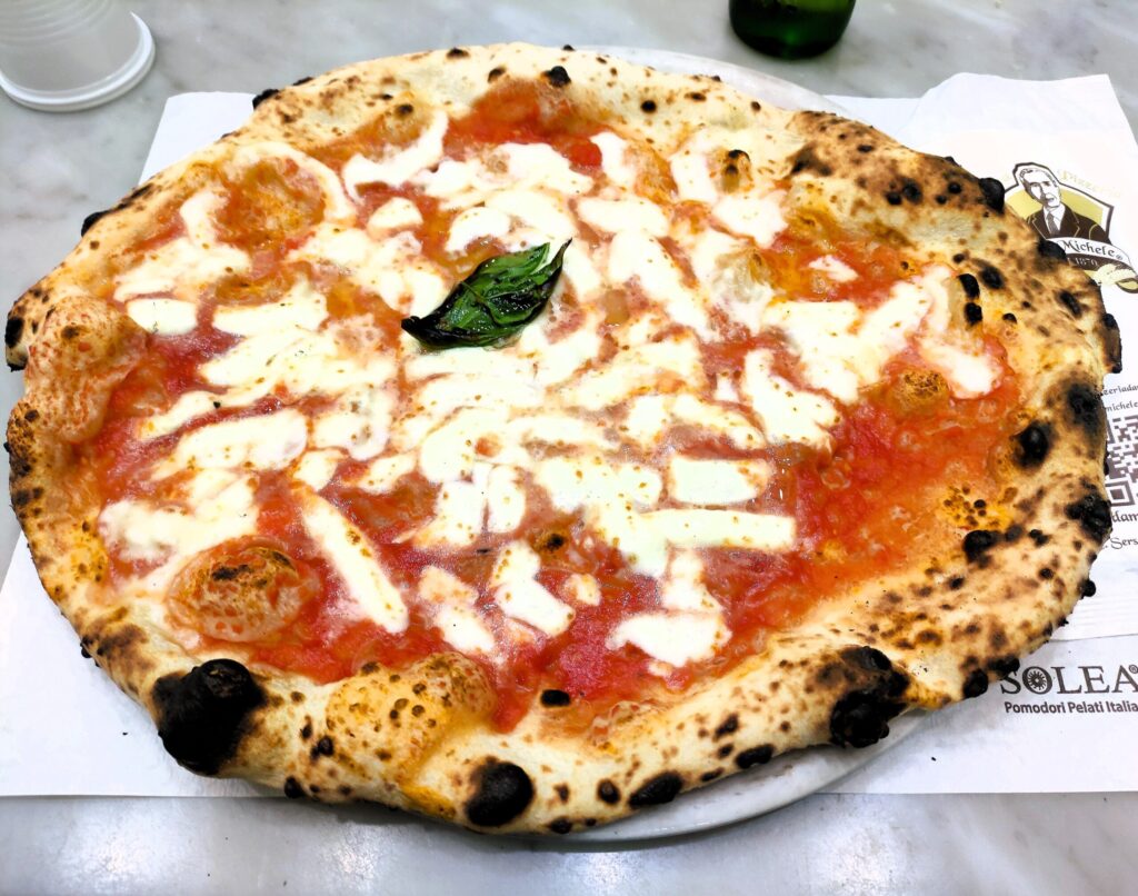 La exquisita pizza napolitana de L’Antica Pizzeria da Michele