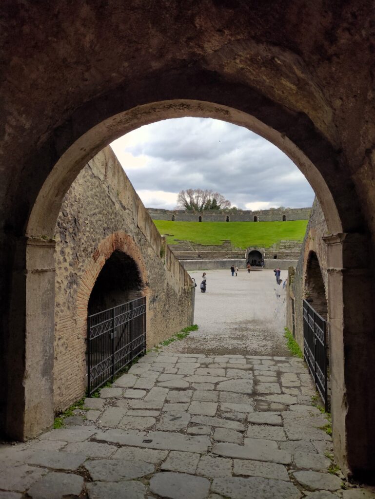 El impresionante anfiteatro de Pompeya